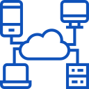 Cloud Based Software Icon
